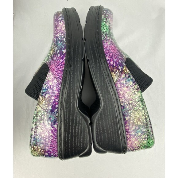 KLOGS Footwear Clogs Size 8 Imperial Dandelion Patent Nurse Shoes Standing MINT - Picture 8 of 16